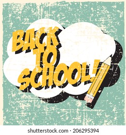 comic pop art background, illustration in vector format