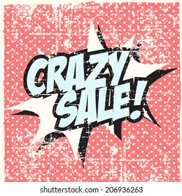 comic pop art background, illustration in vector format
