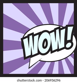 comic pop art background, illustration in vector format