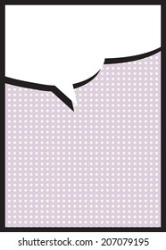 comic pop art background, illustration in vector format