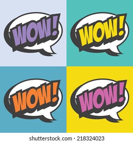 comic pop art background, illustration in vector format