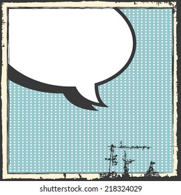 comic pop art background, illustration in vector format