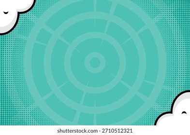 Diseño de fondos de arte Pop de cómic