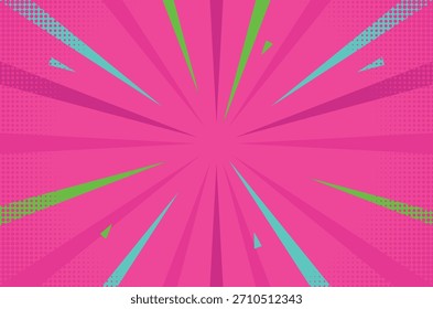 Design de Planos de Fundo de Quadrinhos Pop Art