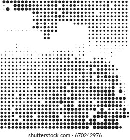 Comic pop art design pattern. Halftone modern texture background. Vector illustration.