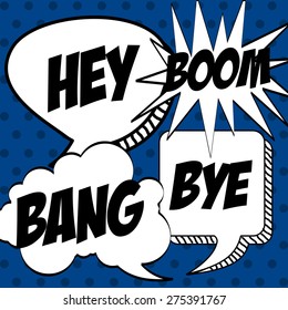 comic pop art design, vector illustration eps10 graphic 