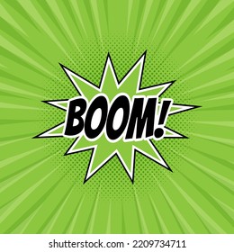 Comic pop art illustration. Comic speech bubbles with text