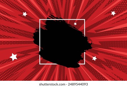COMIC POPART ILUSTRACIÓN DE FONDO ABSTRACTAS
