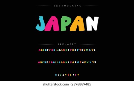 Comic retro font set. Alphabet letters  number in style of comics, pop art for title, headline, poster, comics, or banner design. Cartoon typography collection.