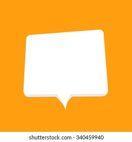 Comic speech bubble