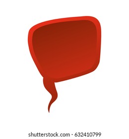 Comic speech bubble