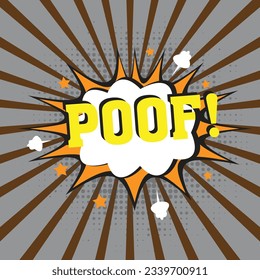 Comic Speech Bubble With Copy Space And Colorful Doodles. Design Of Empty Template In Explosion Framework Representing Social Media Messaging And Connecting.