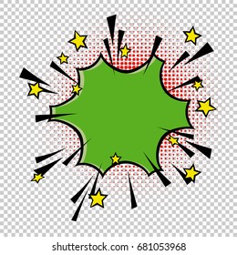 Comic speech bubble element. Halftone circle on transparent background. Vector set. Comic text. Vector bubble icon speech phrase. Comics book balloon. Halftone background.
