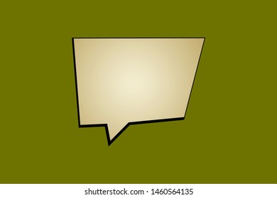 Comic speech bubble isolated sticker vector icon. Empty cartoon bubble speech tag icons. Cloud bubble speech design for text, thought, talk, message, dialogue. Balloon bubble empty speech textbox