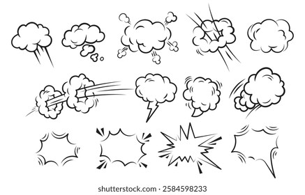 Comic speech bubble sound effect, retro pop art style comic