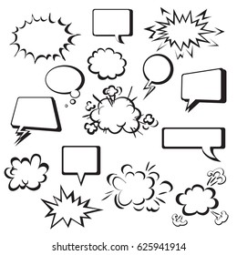 Comic Speech Bubbles