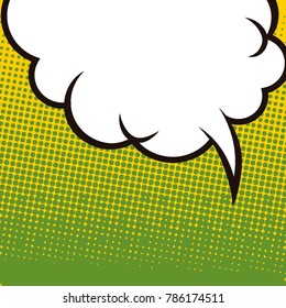 Comic speech bubbles. Comic Book page elements. Comic clouds effects collection. Vector graphic design illustration