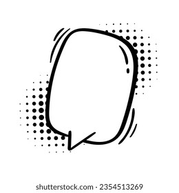 Comic speech bubbles. Comic dialogue on halftone shadows. Dots. Comic chat shouting.