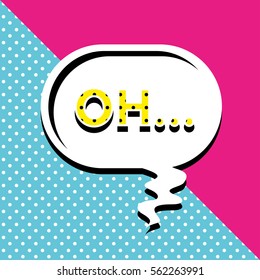 Comic speech bubbles for different emotions and sound effects. Vector illustration