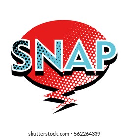 Comic speech bubbles for different emotions and sound effects. Vector illustration