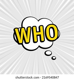 Comic speech bubbles isolated with text OMG