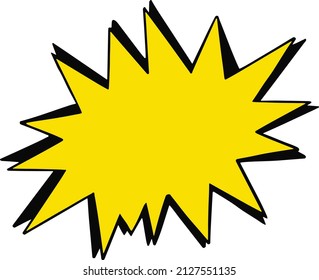 Comic speech bubbles in pop art style vector illustration