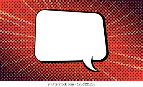 Comic Speech Bubbles Retro Collection. Vector illustration