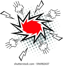 Comic Speech Bubbles - vector illustration.
