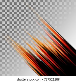 Comic speed background.