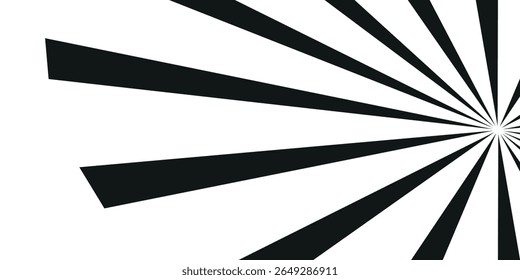Plano de fundo das linhas de velocidade em quadrinhos. Efeito de explosão de livro de desenhos animados. Quadro de padrão de linha radial de super-herói. Fundo de impacto vetorial. Pop art flash beams ou raios fundo. ilustração vetorial eps10