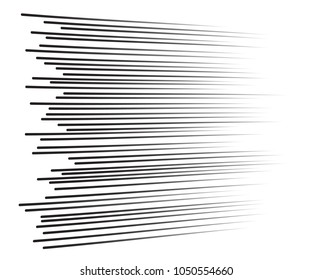 Comic speed lines background Rectangle fight stamp for card Manga or anime, graphic texture, superhero action, explosion background. Black and white vector illustration