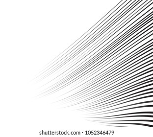 Comic speed lines background Rectangle fight stamp for card Manga or anime, graphic texture, superhero action, explosion background. Black and white vector illustration