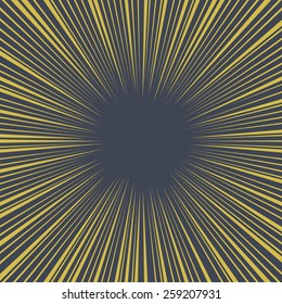 Comic speed radial background 