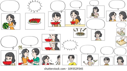comic story people