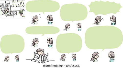 COMIC STORY SET