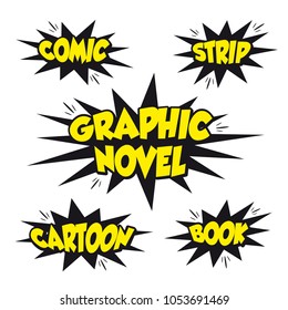 Comic Strip Graphic Novel Cartoon Effect