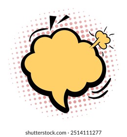 Plano de fundo do quadro em branco de estilo cômico. Design legal de quadrinhos de texto design de bolhas de texto em quadrinhos.