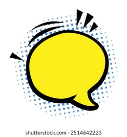 Comic style blank frame background. Cool comic text book design comic text bubble design.