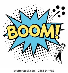 Comic style speech bubble collection