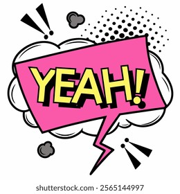 Comic style speech bubble collection