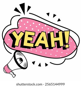 Comic style speech bubble collection