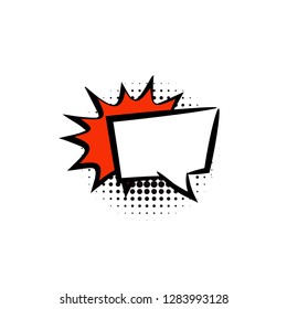 Comic style speech bubbles