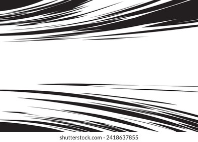 Comic style speed lines background