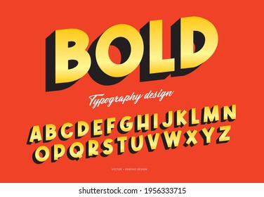comic style typography design vector, illustration