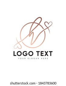 A comic style, unique and modern letter type H  logo template, Vector logo for business and company identity 
