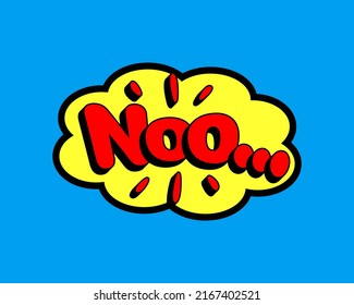 Comic style vector cool sticker. Bubble label, speech sticker with word for comics book. Humor pop balloon illustration.