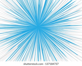 Comic Sunburst Stock Vector (Royalty Free) 137184737 | Shutterstock