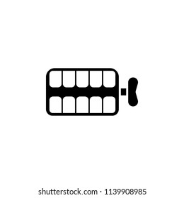 comic teeth icon. Element of joke dat icon. Premium quality graphic design icon. Signs and symbols collection icon for websites, web design, mobile app