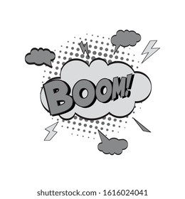 Comic Text, Pop Art style.Cartoon sound effect illustration