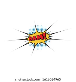 Comic Text, Pop Art style.Cartoon sound effect illustration
